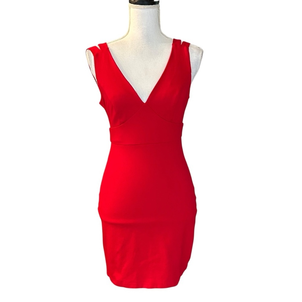 Lulu's Red Mini Dress - Picture 3 of 12